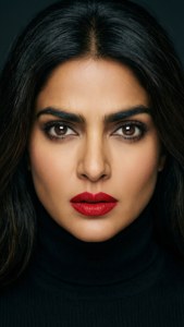 Red Lip Stare