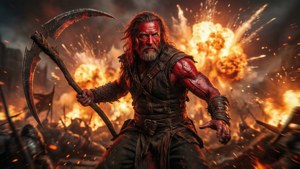 Red Mantle Battle