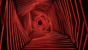 Red Neon Tunnel