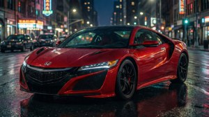 Red NSX Night Glow