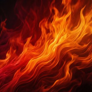 Red Orange Fire