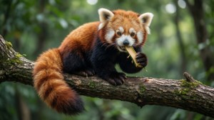 Red Panda Snack