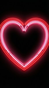 Red Pink Heart Frame