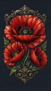 Red Poppy Corner