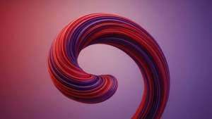 Red Purple Swirl