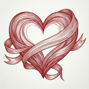 Red Ribbon Heart