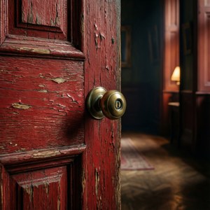 Red Room Door