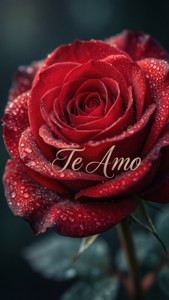 Red Rose Te Amo