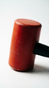 Red Rubber Mallet Macro