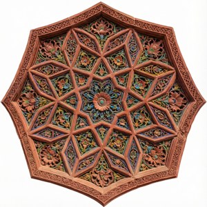 Red Sandstone Jali