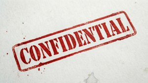 Red Stamp Document