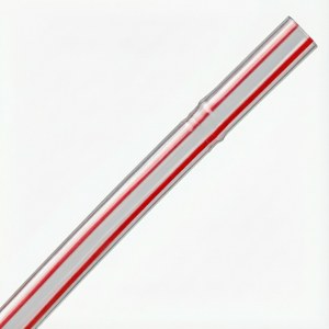 Red Striped Straw
