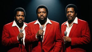 Red Suit Elegance