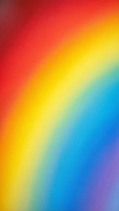 Red Yellow Blue Rainbow Blur