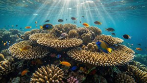 Reef Coral Close Up