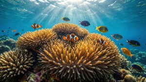 Reef Coral Close Up