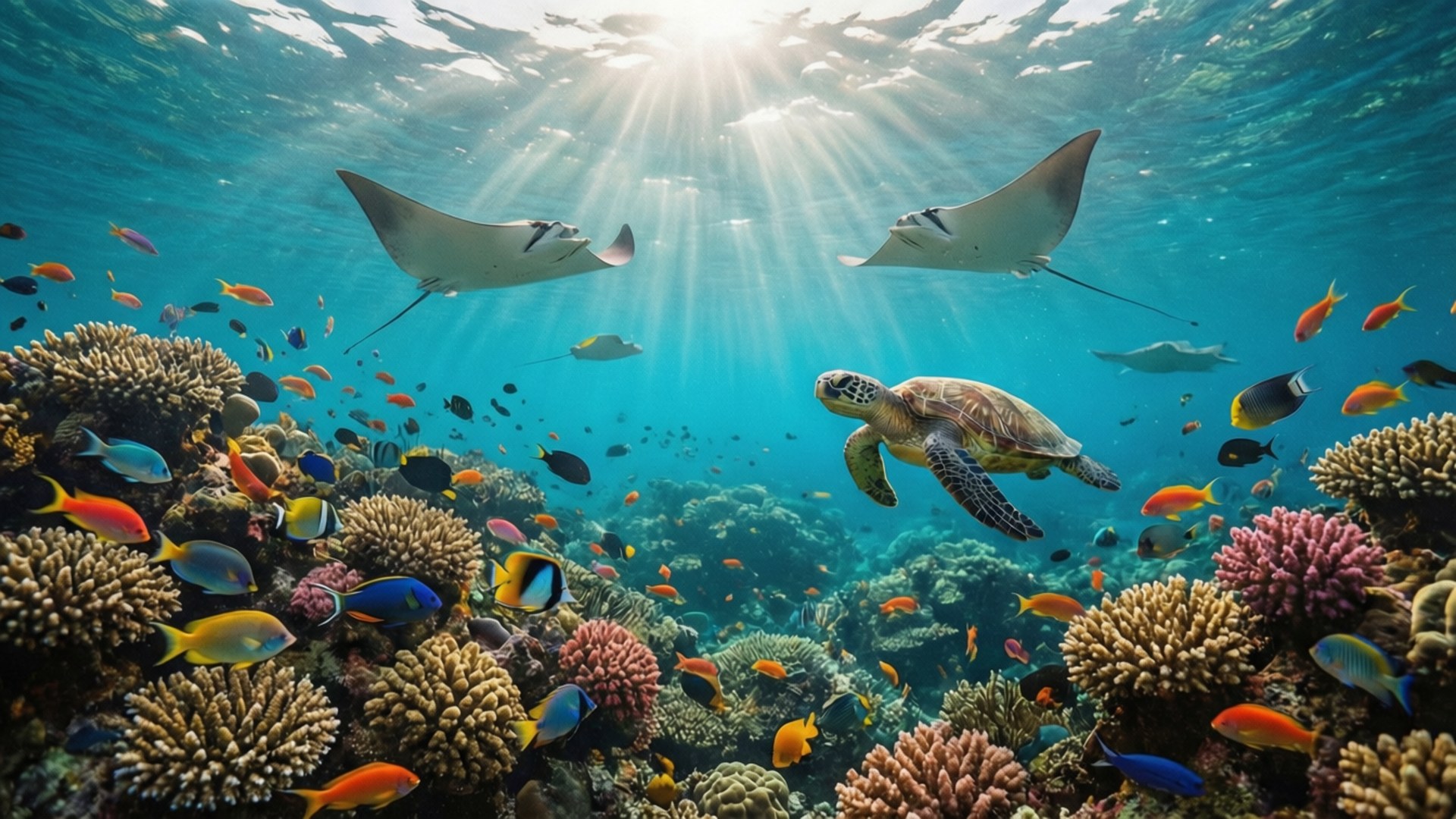 Reef Harmony by Wallpapers.art Studio
