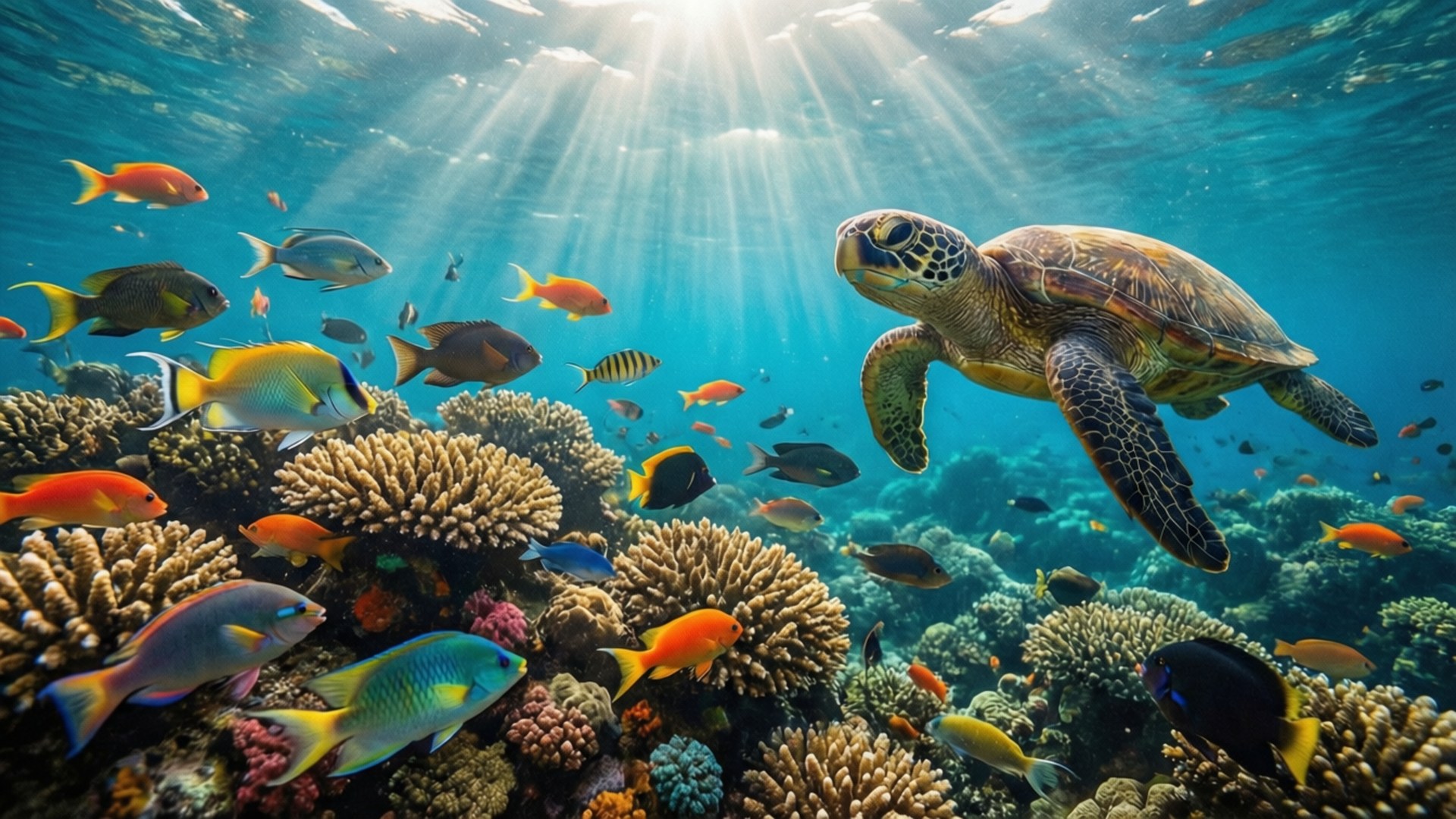 Reef of Colors by Wallpapers.art Studio