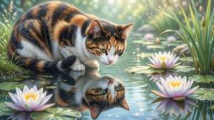 Reflection Calico