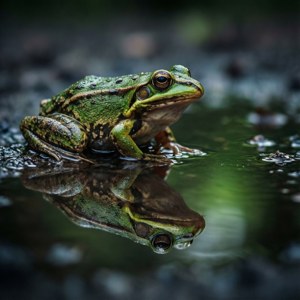 Reflection in a Puddle