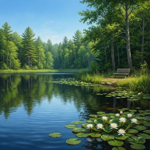 Reflections at Vernon Forest Pond