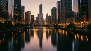 Reflections of Willis Tower