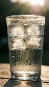 Refreshing Glass of Water