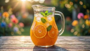 Refreshing Mandarin Juice