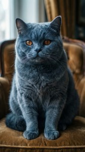 Regal Chartreux Portrait