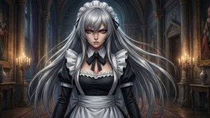 Regal Maid in Castle