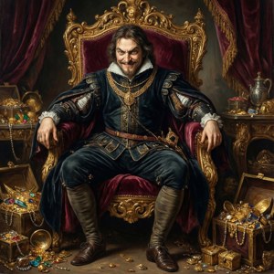 Regal Thievul on Throne