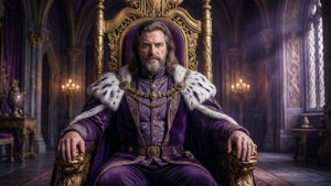 Regal Throne Portrait