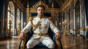Regal Throne Portrait