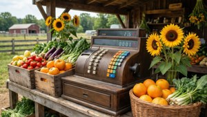 Register at Farm Stand