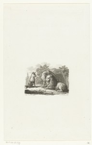 Reinaert de vos belooft de leeuw geschenken