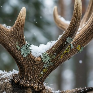 Reindeer Antler Detail