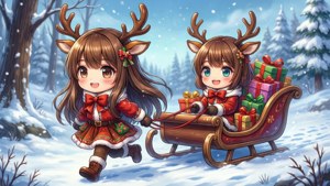 Reindeer Gift Delivery