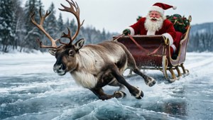 Reindeer Slip Ice