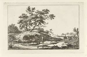 Reizigers aan de waterkant