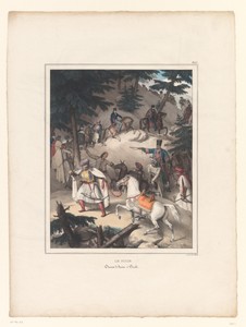 Reizigers te paard in de Píndhos Óros