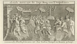 Reliëf van de boog van Titus