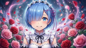 Rem and Roses