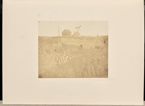 Remains of Malakoff Tower with the telegraph erected by the French