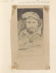 Rembrandt etsend