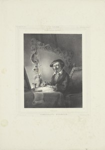 Rembrandt etsende