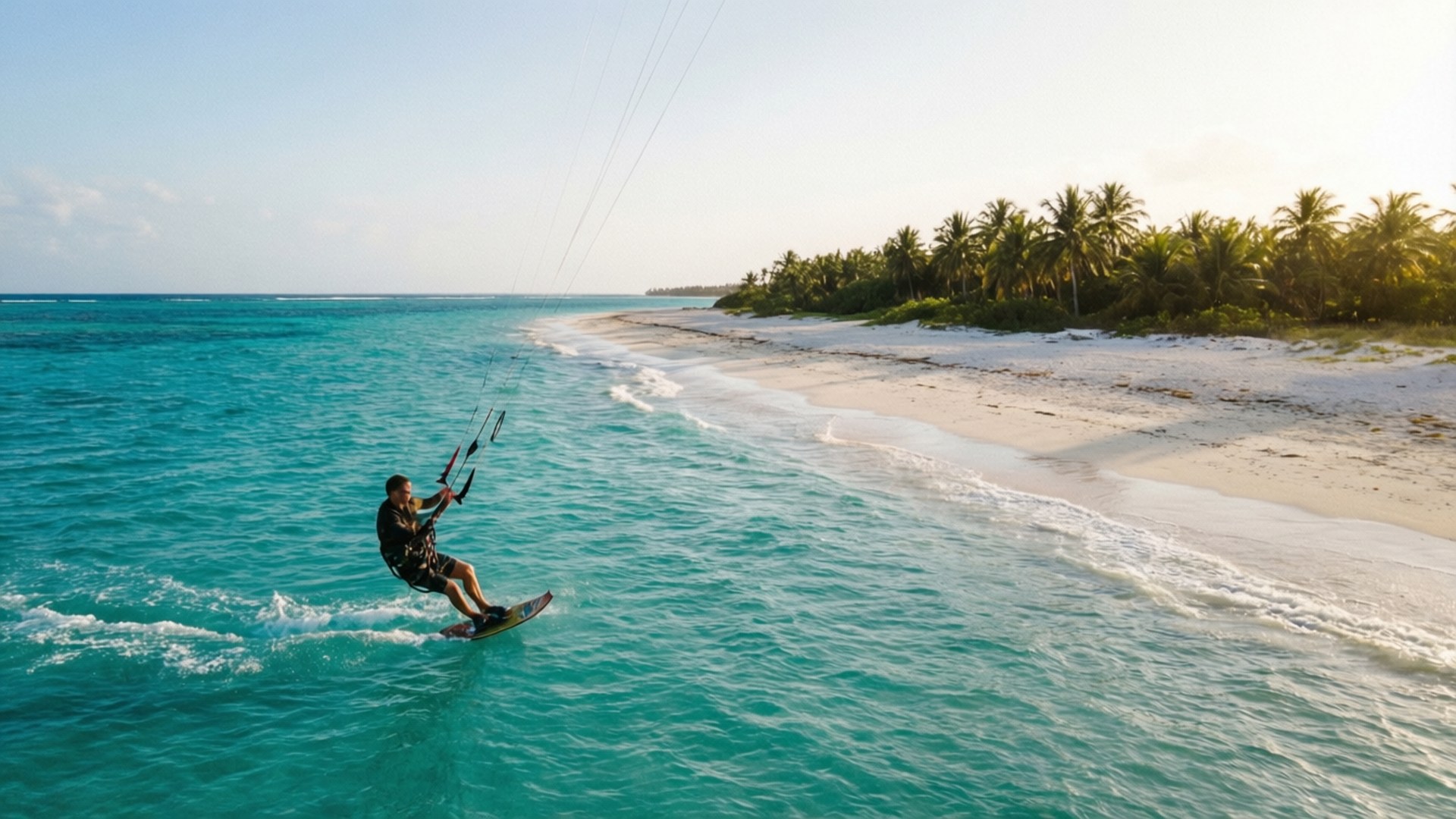 Remote Beach Cruise by Wallpapers.art Studio