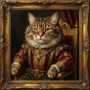 Renaissance Boss Cat