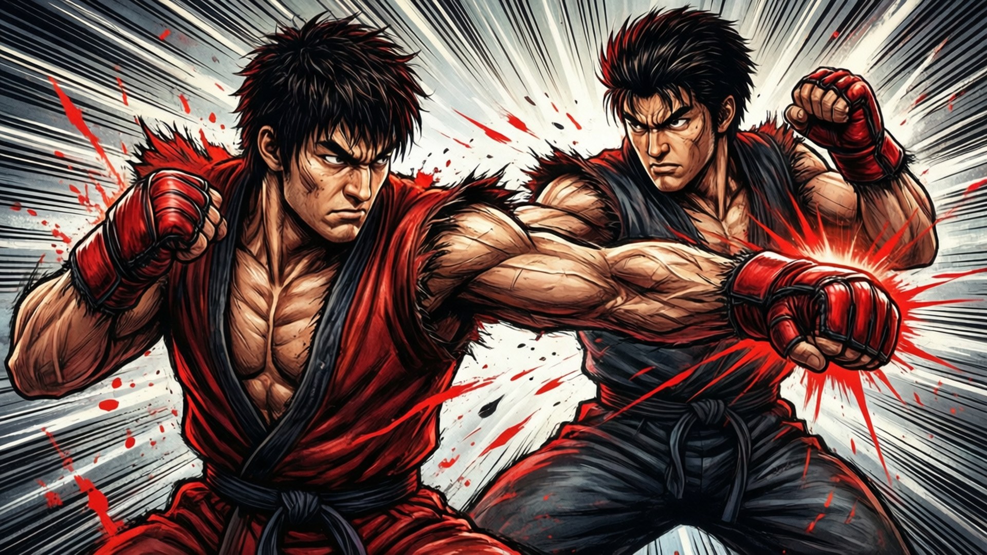 Rengokai Brawl by Wallpapers.art Studio