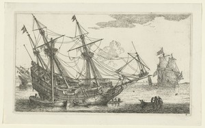Reparaties aan de romp van een koopvaardijschip