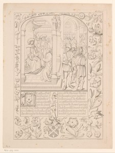 Reproductie van de titelpagina voor het werk Xenophon van Karel de Stoute